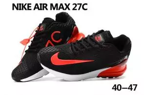 nike sportswear air max 270 trainers red black